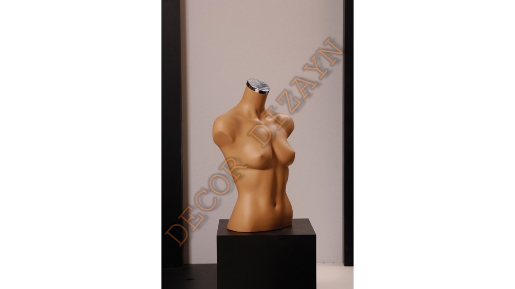 Polyester Bust Mannequin - Female